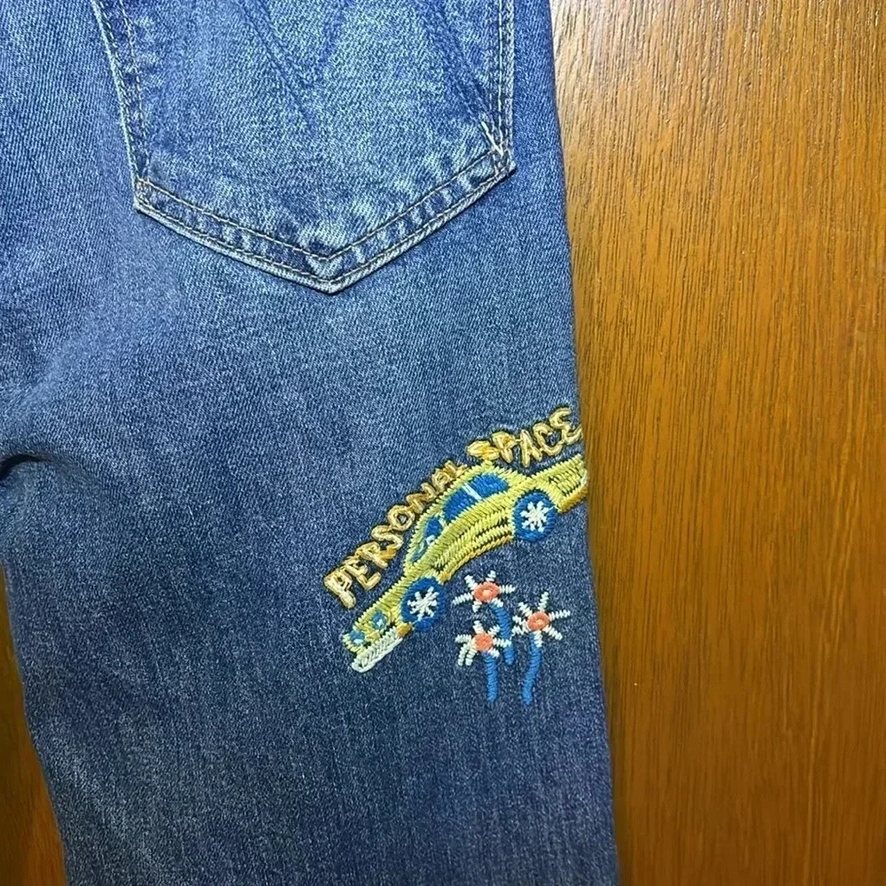 Mother Superior The Rambler Sneak Wash Running With Scissors Size 25 NWT $350